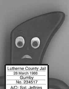Gumby mugshot
