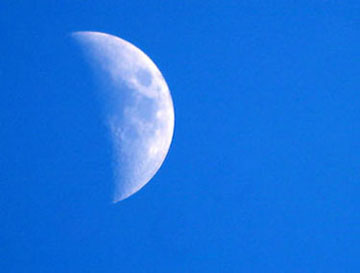 Afternoon Moon