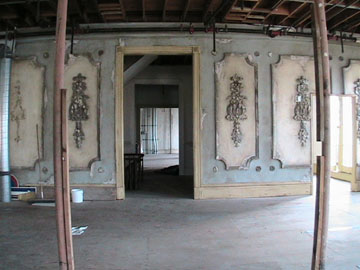 Pico House Third Floor Wall Detail